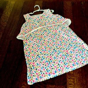 EGG New York girls print dress in size 10